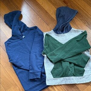 Old Navy Kids Blue and Multi Color Hoodies